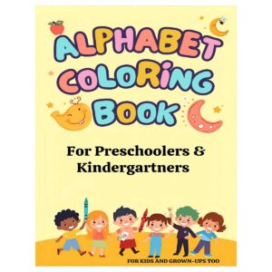 Alphabet Coloring Book For Preschoolers