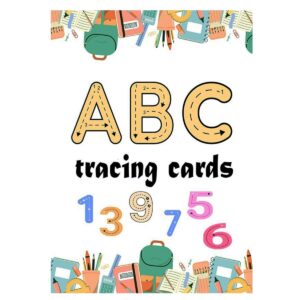 Alphabet Tracing Cards
