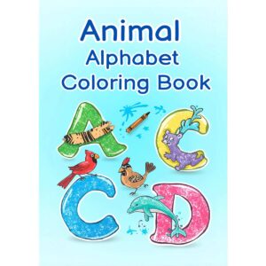 Animal Alphabet Coloring Book