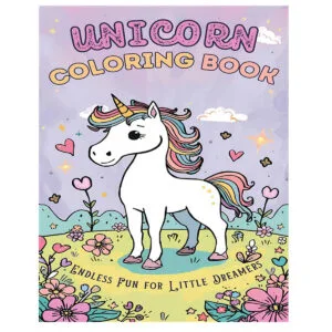 UNICORNS COLORING BOOK