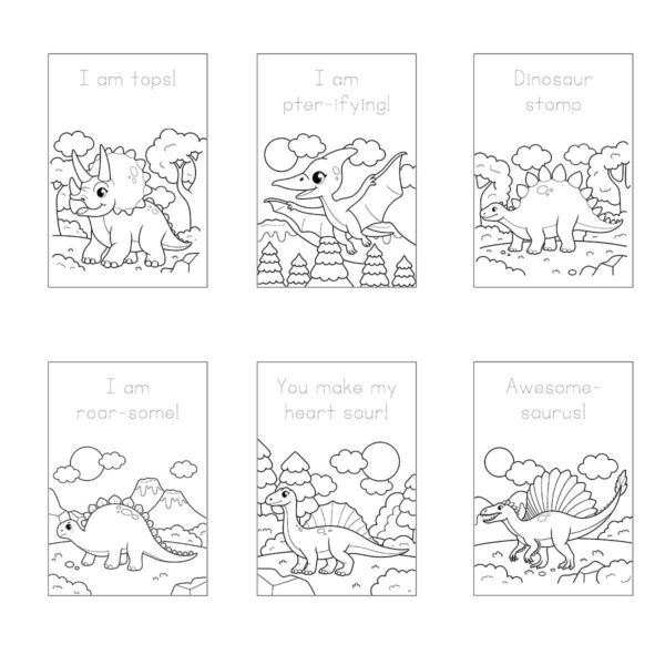 Dinosaurs Coloring Book