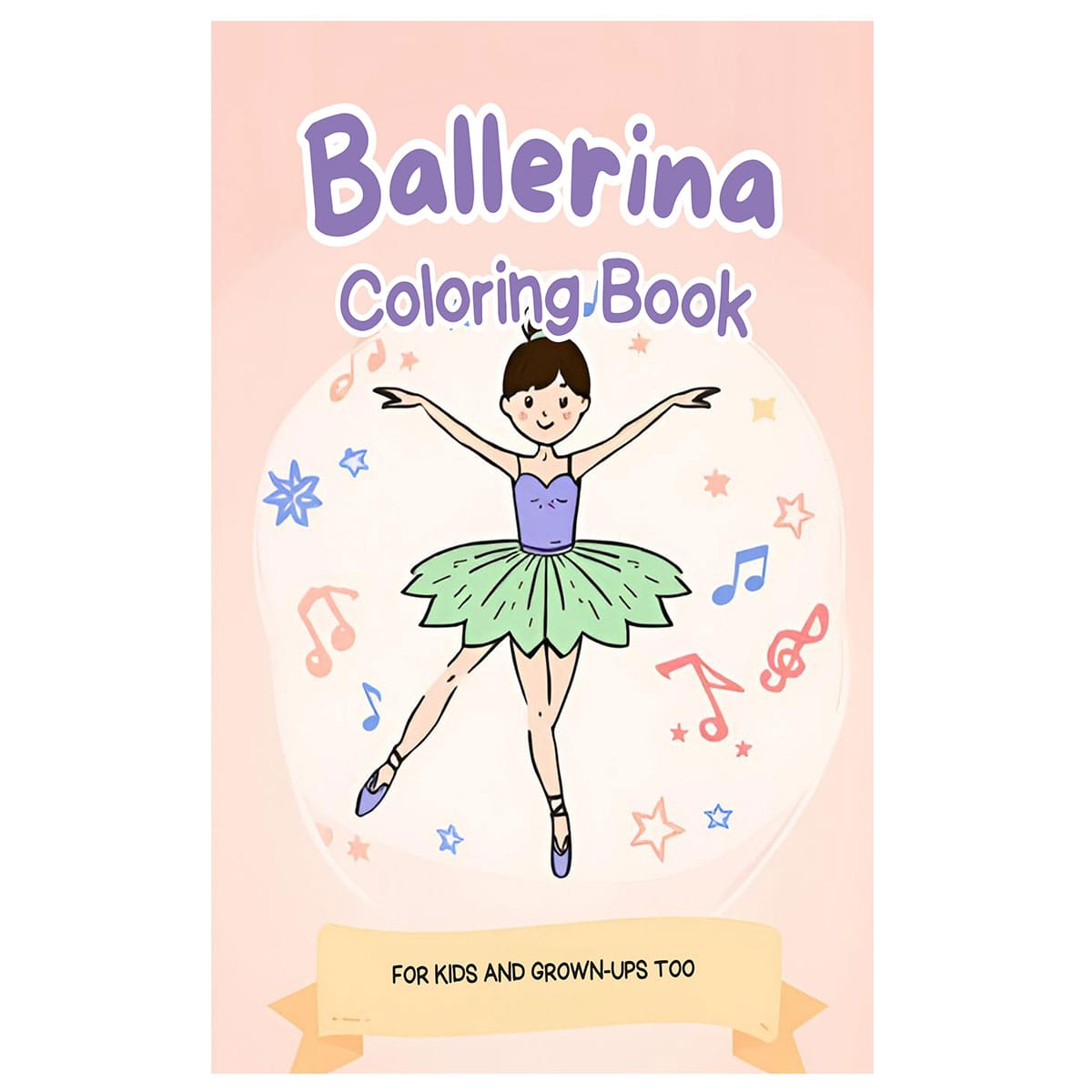 Ballerina Coloring Book