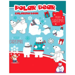 POLAR BEARS COLORING BOOK