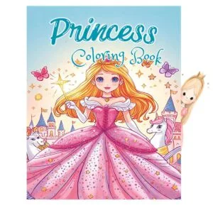PRINCESSES COLORING BOOK