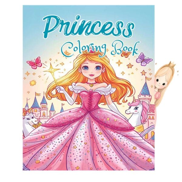 PRINCESSES COLORING BOOK