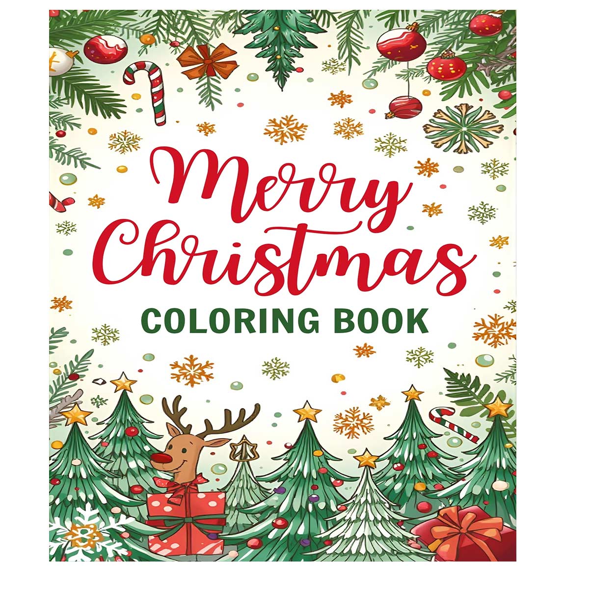 Merry Christmas Coloring Book