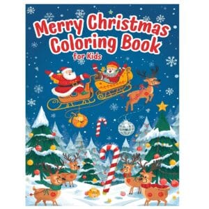 Merry Christmas Coloring Book for Kids