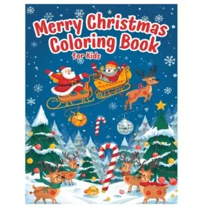 Merry Christmas Coloring Book for Kids