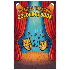 Musical Theater Coloring Books