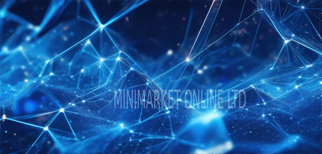 Abstract Blue Technology Background