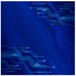 Blue Tech Connectivity Background