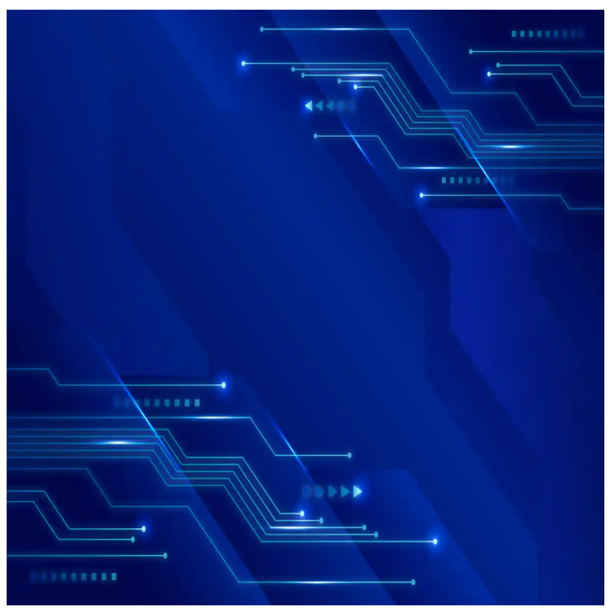 Blue Tech Connectivity Background