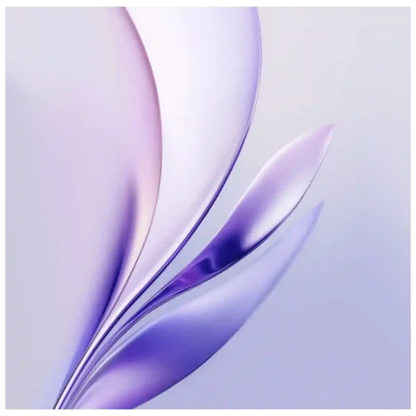 Glossy Purple Abstract Petals