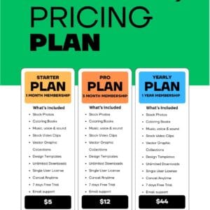Subscription plan