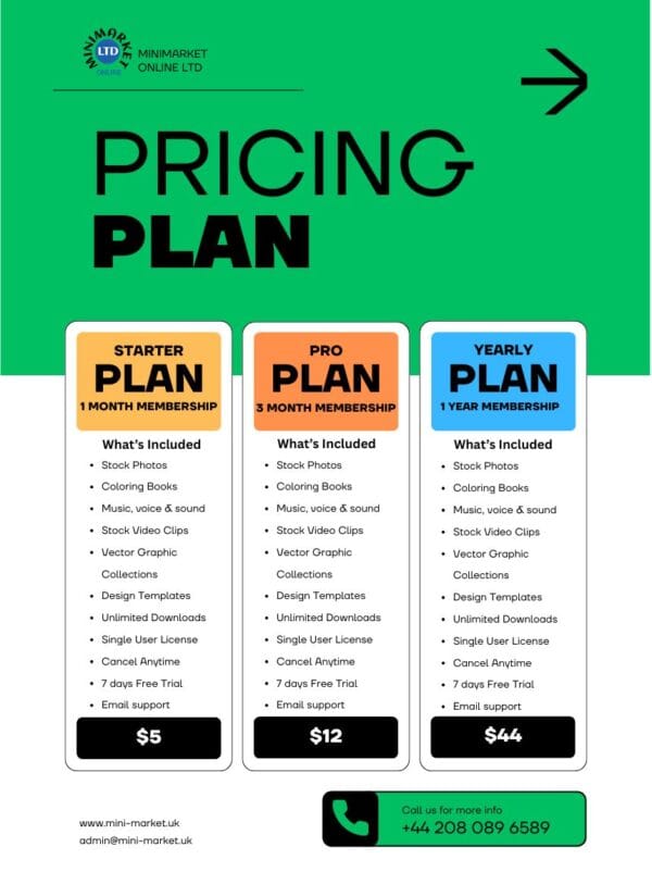 Subscription plan
